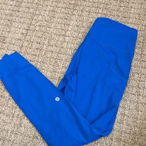Lululemon Athletica Vibrant Blue Leggings